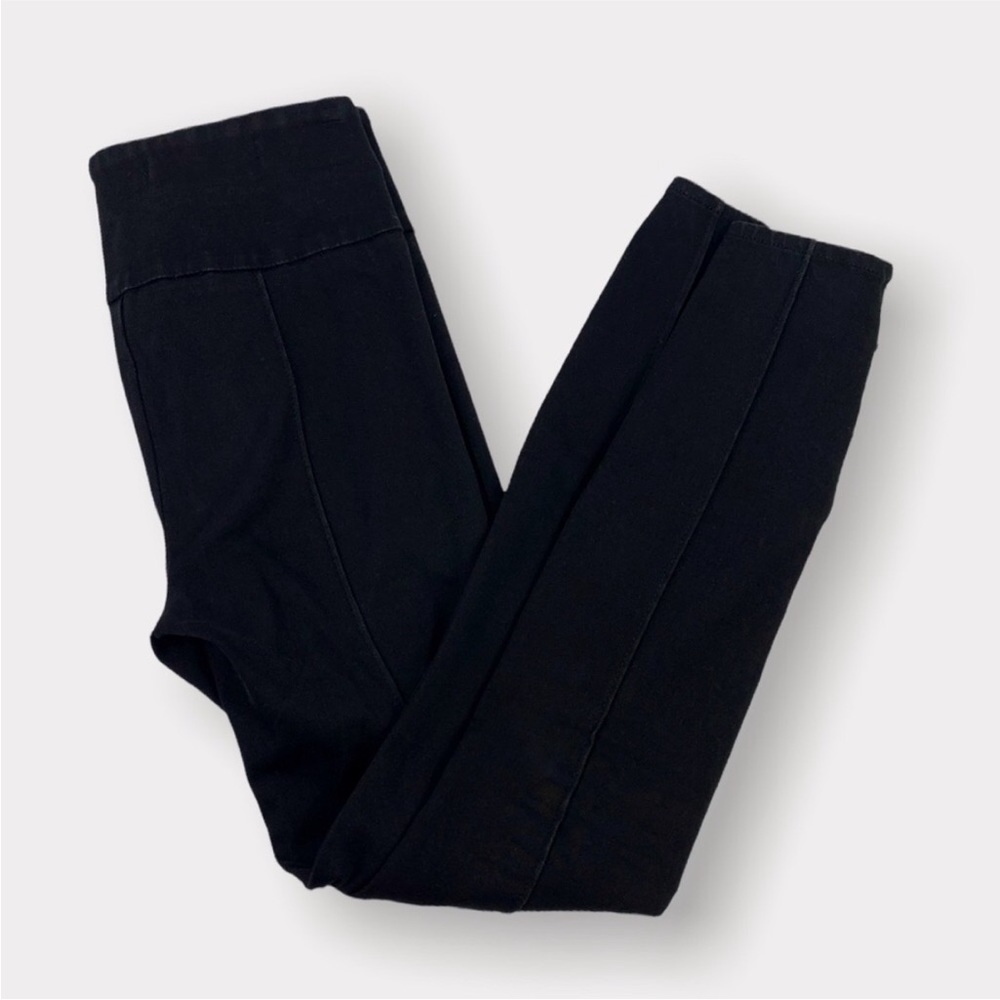 Anthropologie Pilcro High Rise Denim Legging - black size 27
